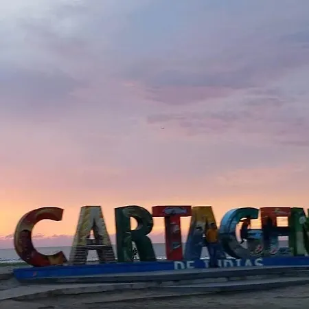 Cómodo Ap Frente Al Mar, Cerca A La Murallas Apartamento Cartagena
